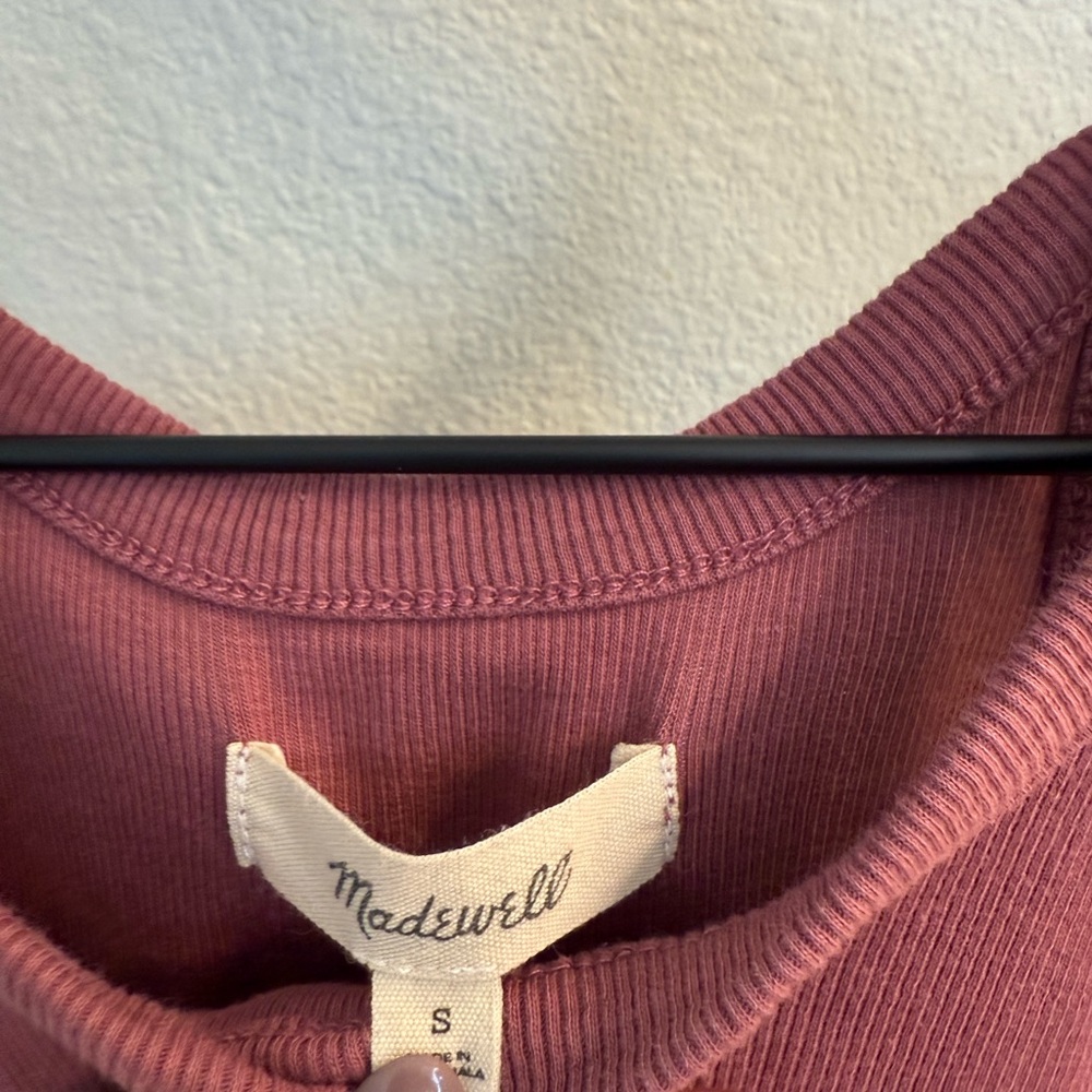 Madewell Supima Rib '90s Tank - Picture 5 of 6